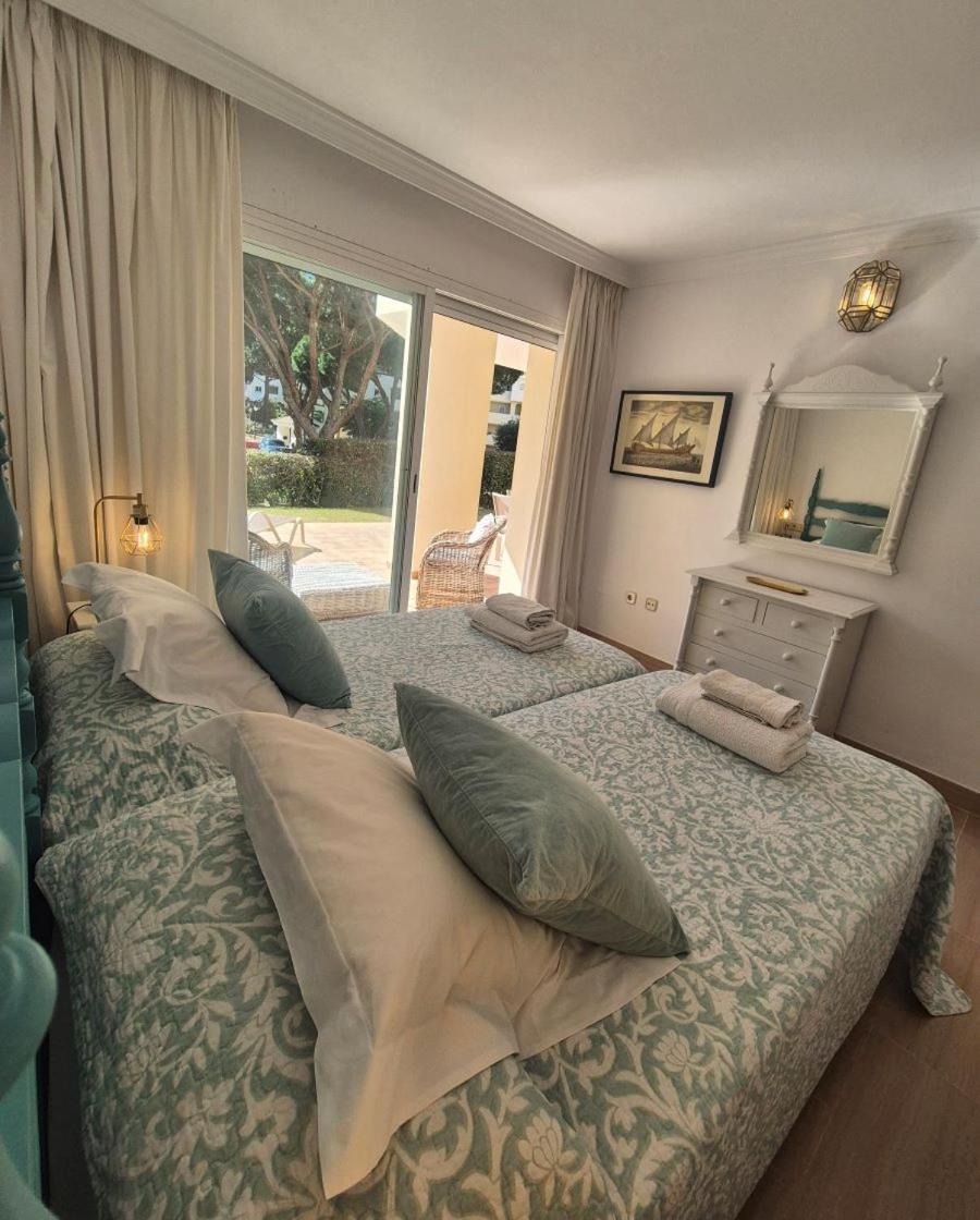 Apartament Hacienda Playa Elviria 300 M Playa,Jardin , 2 Hab ,Marbella Zewnętrze zdjęcie