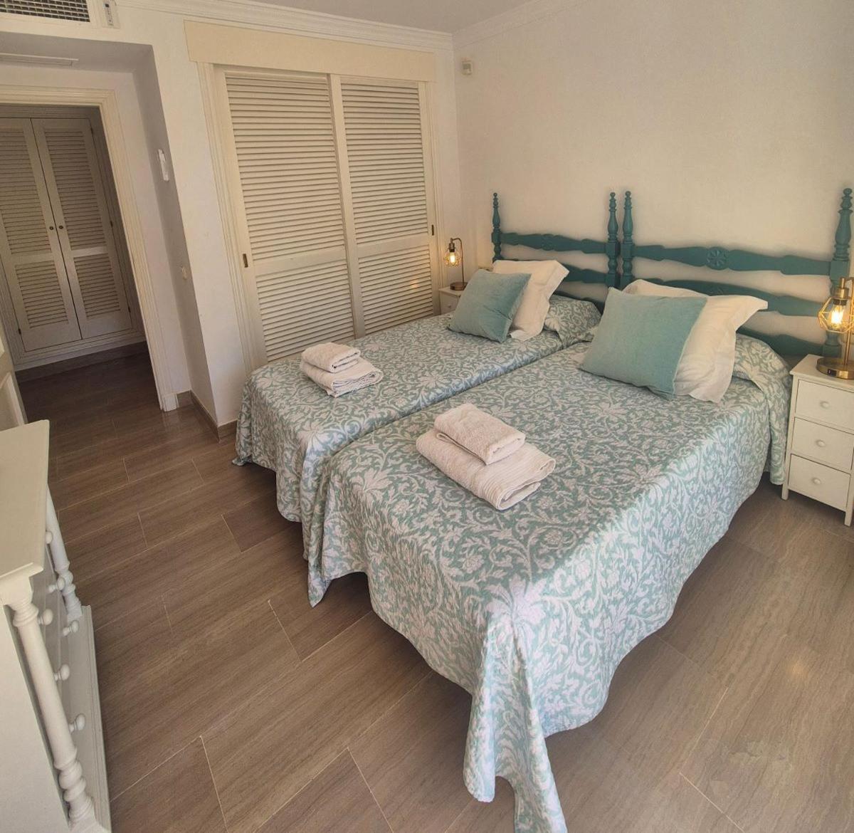 Apartament Hacienda Playa Elviria 300 M Playa,Jardin , 2 Hab ,Marbella Zewnętrze zdjęcie
