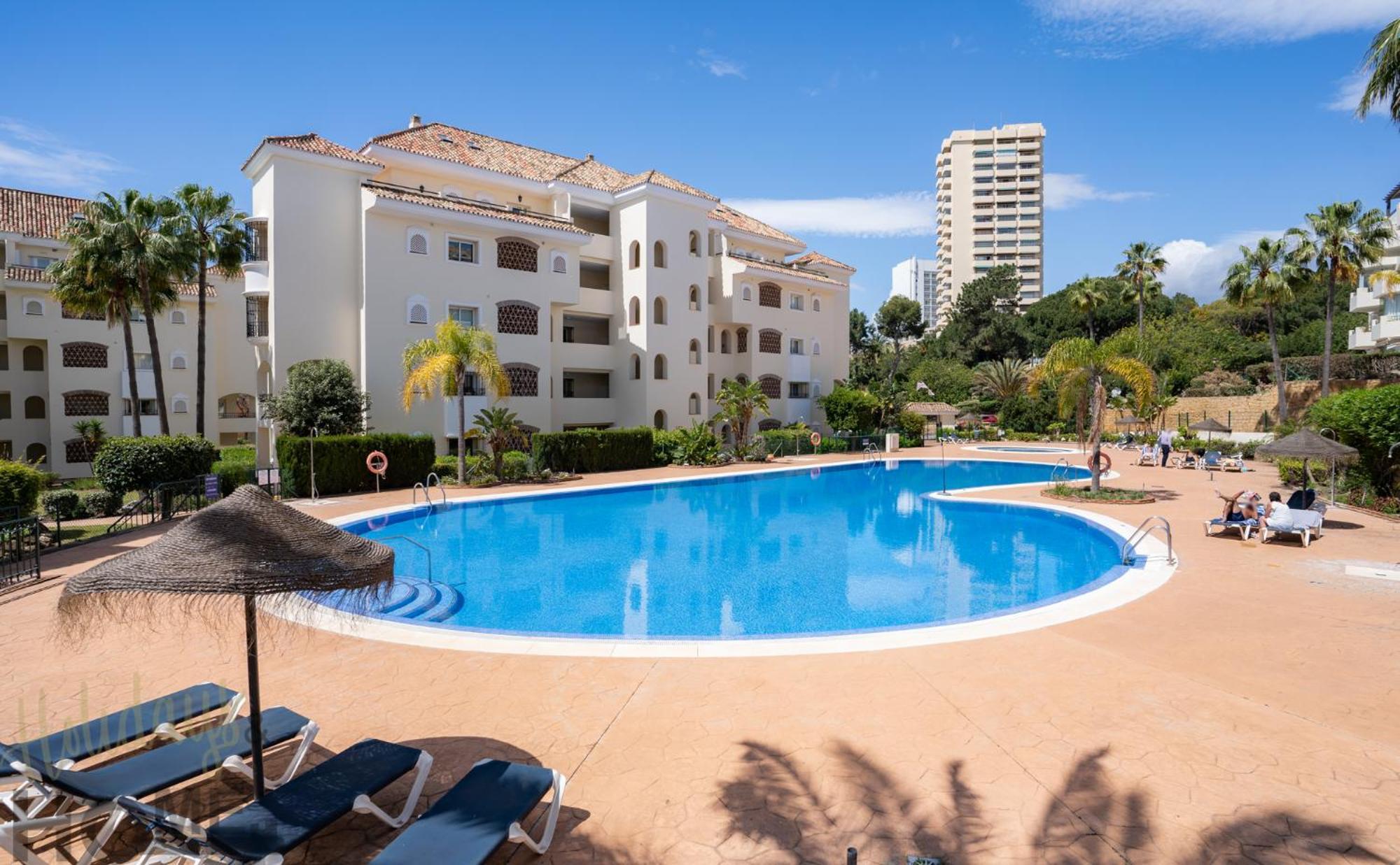 Apartament Hacienda Playa Elviria 300 M Playa,Jardin , 2 Hab ,Marbella Zewnętrze zdjęcie