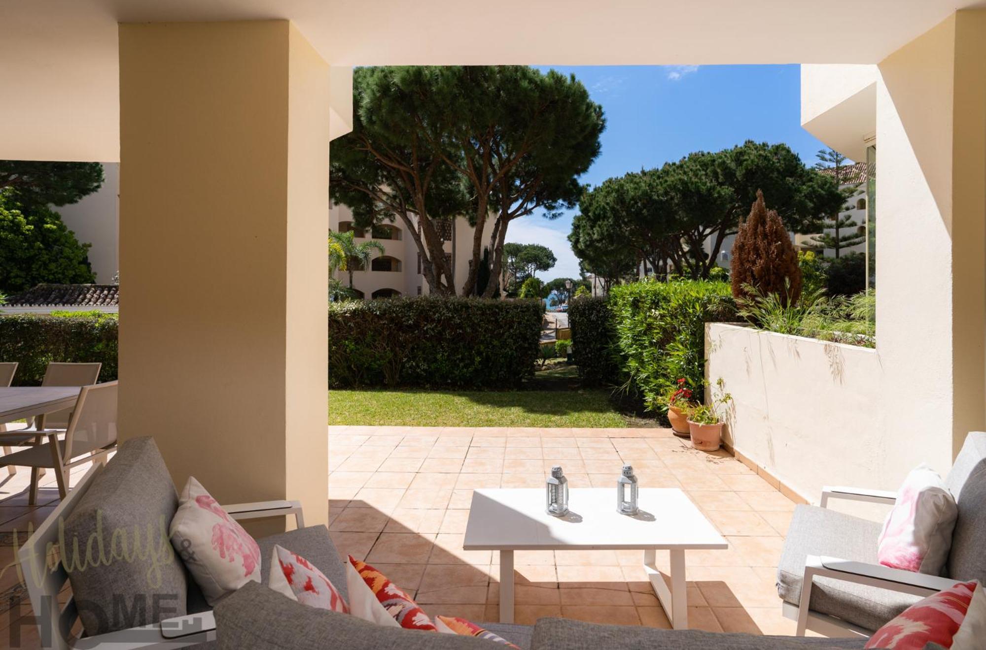 Apartament Hacienda Playa Elviria 300 M Playa,Jardin , 2 Hab ,Marbella Zewnętrze zdjęcie
