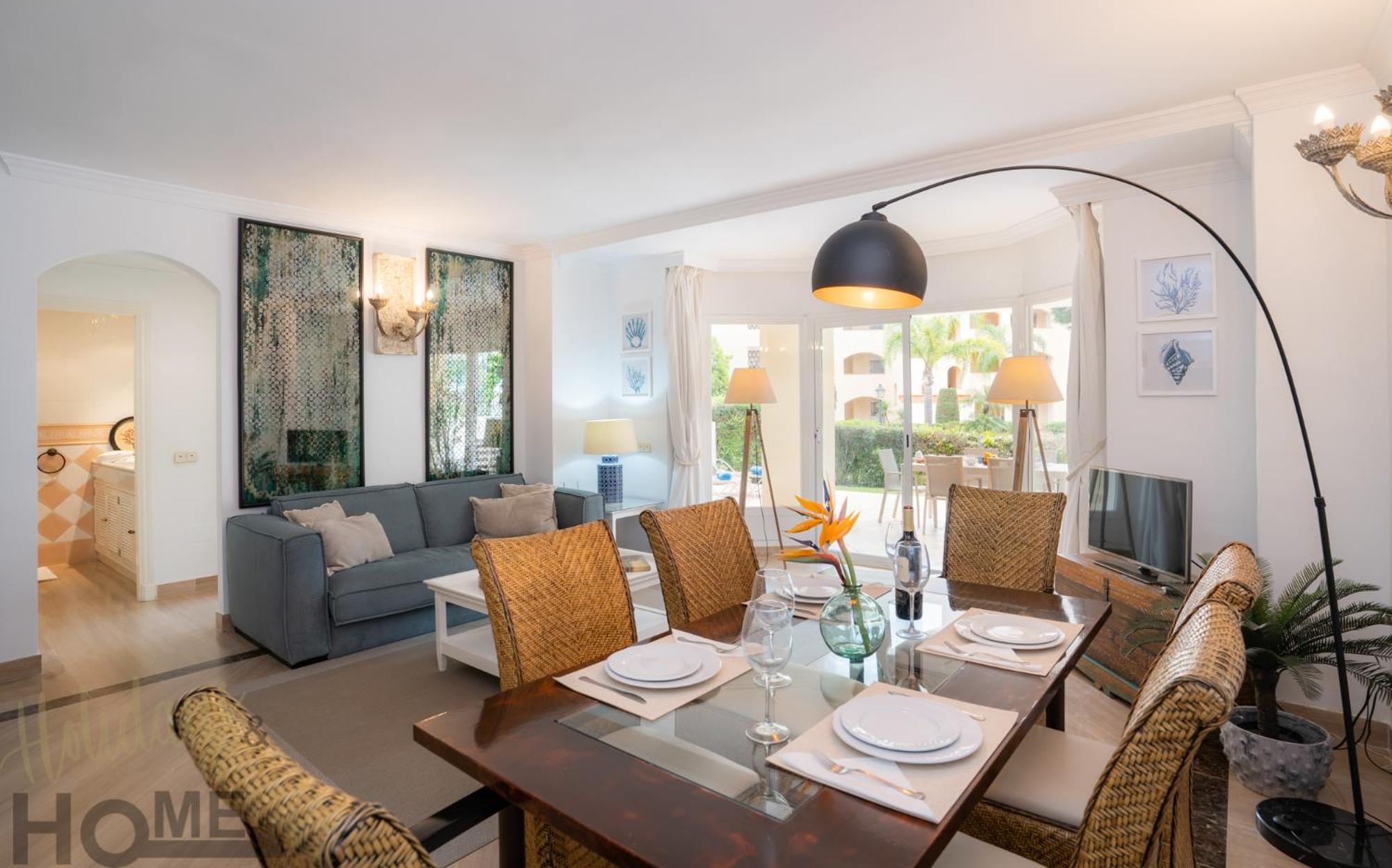 Apartament Hacienda Playa Elviria 300 M Playa,Jardin , 2 Hab ,Marbella Zewnętrze zdjęcie