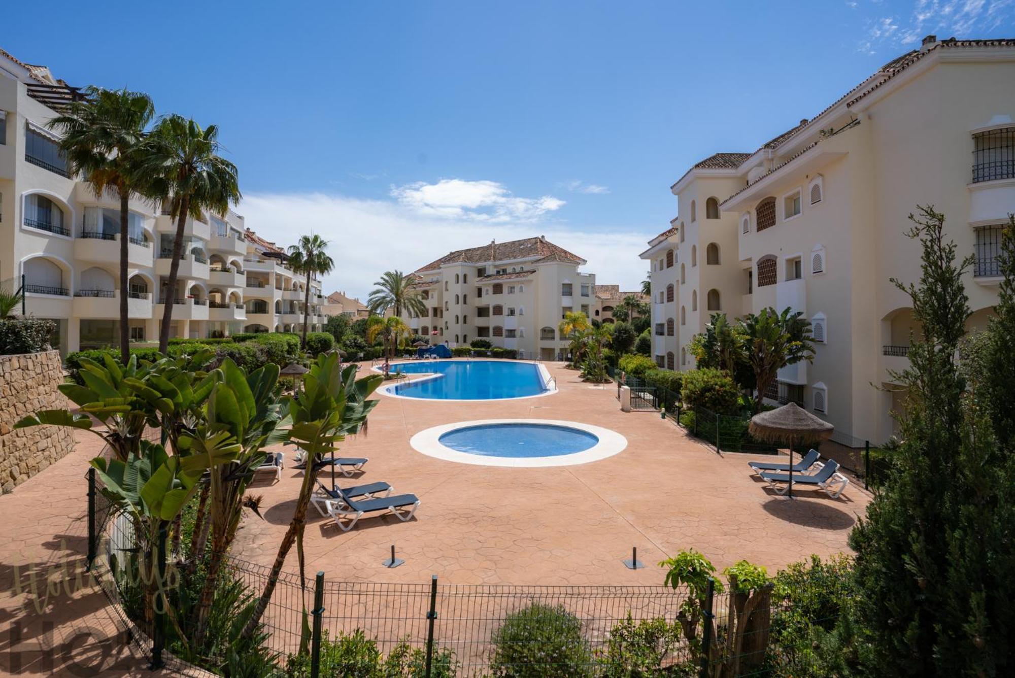 Apartament Hacienda Playa Elviria 300 M Playa,Jardin , 2 Hab ,Marbella Zewnętrze zdjęcie