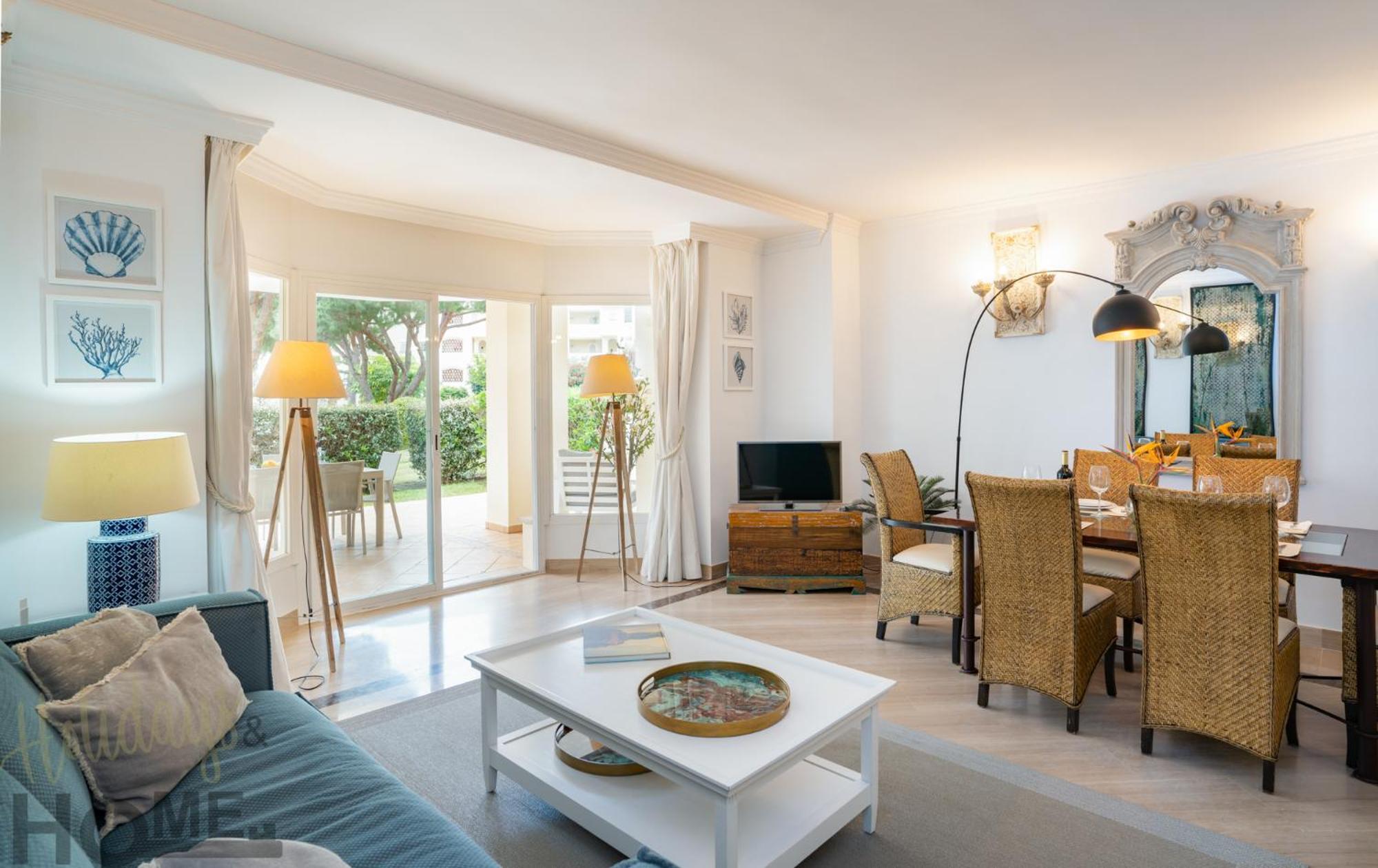 Apartament Hacienda Playa Elviria 300 M Playa,Jardin , 2 Hab ,Marbella Zewnętrze zdjęcie