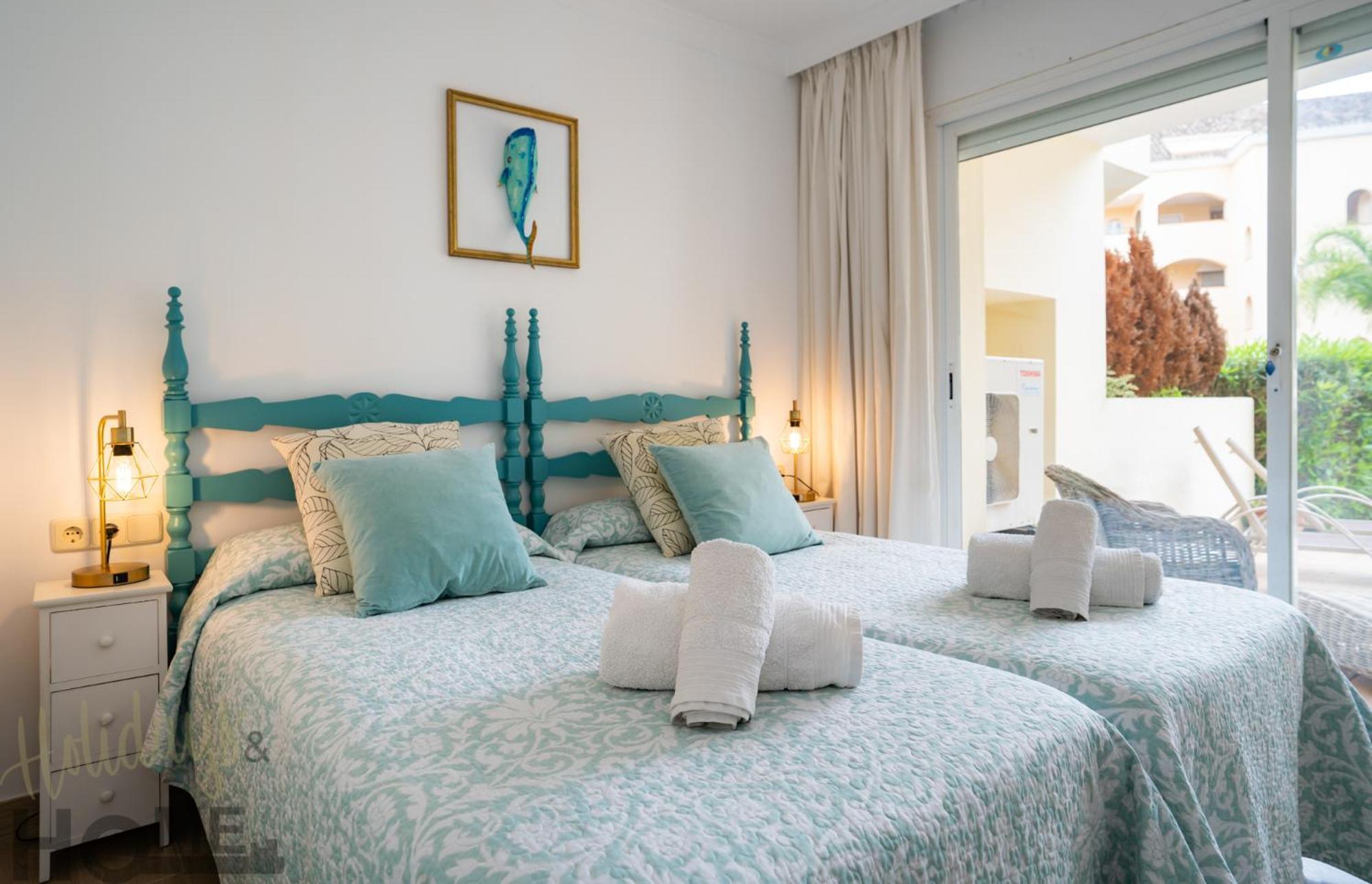Apartament Hacienda Playa Elviria 300 M Playa,Jardin , 2 Hab ,Marbella Zewnętrze zdjęcie